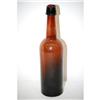 Image 2 : 11 1/4" CYLINDER WHISKEY BOTTLE - PINKISH