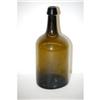 Image 2 : 12" CYLINDER DEMIJOHN BOTTLE - OLIVE GREEN