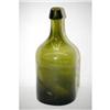 Image 1 : 12" CYLINDER DEMIJOHN BOTTLE - LIGHT OLIVE