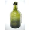Image 2 : 12" CYLINDER DEMIJOHN BOTTLE - LIGHT OLIVE