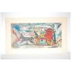 Image 1 : EDWARD ROSENFELD FIRE ENGINE PAINTING-OIL