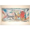 Image 2 : EDWARD ROSENFELD FIRE ENGINE PAINTING-OIL