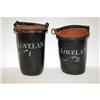 Image 1 : PR. LEATHER PAINTED FIRE BUCKETS: NEW ENGL
