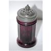 Image 2 : AMETHYST SANDWICH GLASS TALL XMAS SALT