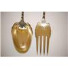 Image 2 : WHITING STERLING SALAD SET: FORK & SPOON T