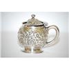Image 2 : TIFFANY SILVERPLATED MUSTARD POT - REPOUSS
