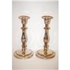 Image 2 : SET (4) SHEFFIELD PLATED CANDLESTICKS: 9 3