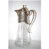 Image 2 : 7 1/2" GORHAM STERLING CLARET JUG - CLEAR