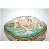 Image 2 : ITALIAN CAPO-DI-MONTE COVERED DRESSER BOX