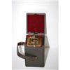 Image 5 : FRENCH BRASS CARRIAGE CLOCK W/ BEVELED GAL