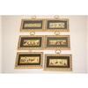 Image 1 : (6) 20TH CENT. ASIAN PAINTINGS ON IVORY DE