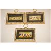Image 2 : (6) 20TH CENT. ASIAN PAINTINGS ON IVORY DE