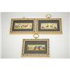 Image 3 : (6) 20TH CENT. ASIAN PAINTINGS ON IVORY DE