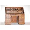 Image 2 : VICTORIAN ROLL TOP DESK - OAK RAISED PANEL