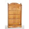 Image 1 : VICTORIAN OAK LIBRARY BOOKCASE W/ 3 ADJUST