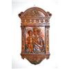 Image 1 : DELLA ROBIA STYLE TERRA COTTA CERAMIC PLAQ