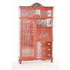 Image 1 : VICTORIAN SIDE-BY-SIDE DESK BOOKCASE - MAH