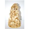 Image 1 : CHINESE CARVED IVORY FIGURINE OF OCCUPIED