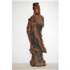 Image 1 : CHINESE CARVED WOODEN FIGURE OF AN ARISTOC