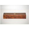 Image 2 : 19TH CENT. BIRDSEYE BURLWOOD VENEER COMB B