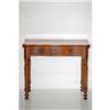Image 1 : SHERATON WALNUT CARD TABLE W/ SHAPED TOP &