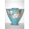 Image 1 : 9" BLUE ROSEVILLE MAGNOLIA DOUBLE HANDLED