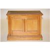 Image 2 : VICTORIAN OAK SPOOL CABINET W/ 4 DRAWERS,