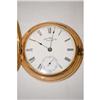 Image 2 : WALTHAM GOLD POCKET WATCH W/ WHITE ENAMEL
