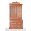Image 1 : VICTORIAN SECRETARY DESK BUREAU BOOKCASE-B