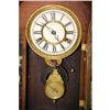 Image 2 : 19TH CENT. NEW HAVEN CLOCK CO. WALNUT PARL
