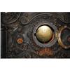 Image 3 : 19TH CENT. PIERCED IRON FACED 8-DAY SHELF
