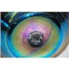 Image 3 : 8" BLUE DURAND ART GLASS VASE - BLUE IRIDE