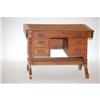 Image 1 : VICTORIAN FLAT TOP LADIES DESK - BLACK WAL