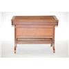 Image 2 : VICTORIAN FLAT TOP LADIES DESK - BLACK WAL