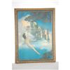 Image 1 : MAXFIELD PARRISH COLOR LITHOGRAPH PRINT "T