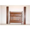 Image 1 : EDWARDIAN HIGH BACKED BED - CONTINENTAL PA