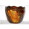 Image 2 : WELLER STANDARD GLAZE JARDINERE & MATCHING