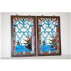 Image 2 : (2) 20TH CENT. STAINED GLASS WINDOWS-LEADE