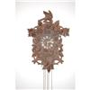 Image 1 : CUCKOO & QUAIL WALL CLOCK - GERMAN BLACK F
