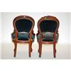 Image 2 : (2) DIFFERENT VICTORIAN BALLOONED BACK PAR
