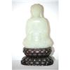 Image 2 : CARVED CHINESE JADE SCULPTURE FIGURE OF TH