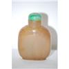 Image 2 : CARVED CHINESE SNUFF BOTTLE - FAUX CARNELI