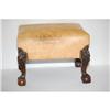 Image 2 : 20TH CENT. CHIPPENDALE STYLE FOOTSTOOL-MAH