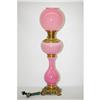 Image 2 : LATE VICTORIAN PINK BRISTOL GLASS PARLOR L