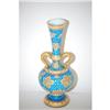 Image 1 : 7 3/4" VICTORIAN CASED ART GLASS VASE W/ H