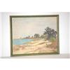 Image 1 : 20TH CENT. BEACH LANDSCAPE PAINTING - CRAY