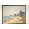 Image 2 : 20TH CENT. BEACH LANDSCAPE PAINTING - CRAY