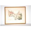 Image 1 : SAUNIER SIGNED COLORED ENGRAVING-CONTINENT