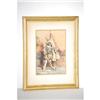 Image 1 : L. RINZ WATERCOLOR PORTRAIT OF CAVALIER ST