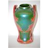 Image 1 : 10 1/4" TEPLITZ AMPHORA TYPE POTTERY VASE-